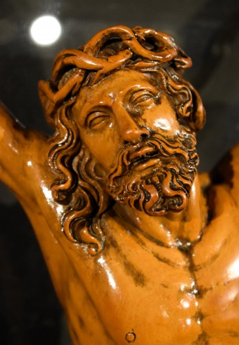 18th century - Christ crucified in boxwood